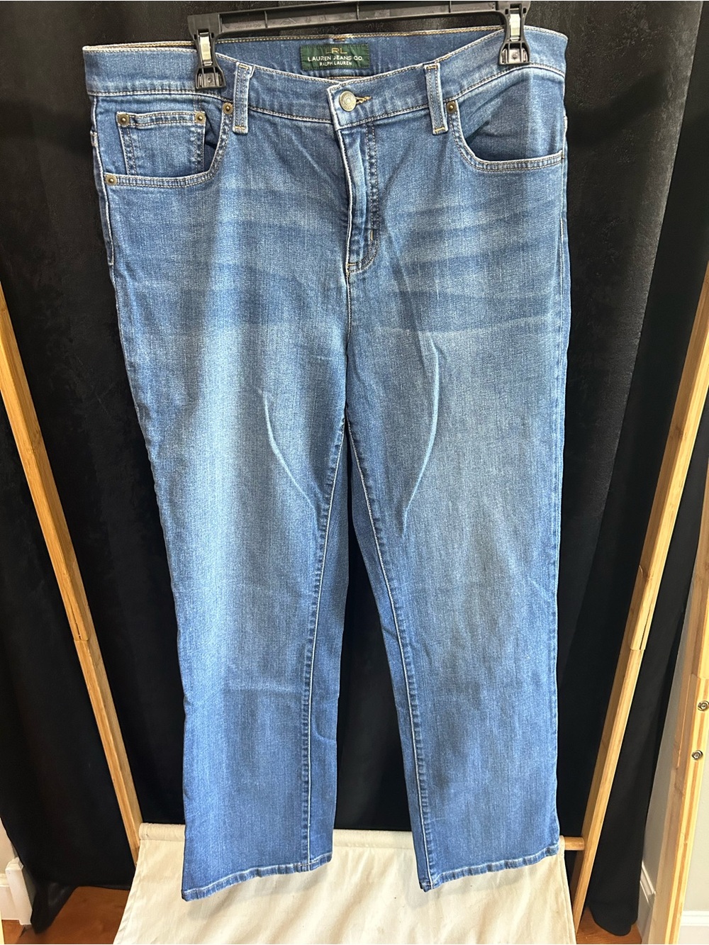 Ralph Lauren Light Blue Women's Straight-Leg Jeans